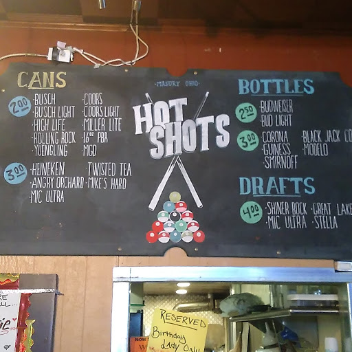 Bar «Hot Shots», reviews and photos, 1248 Standard Ave, Masury, OH 44438, USA