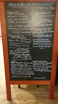 Menu / carte de Auberge De Port-Vallières à Fondettes