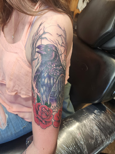 Explore mythical tattoo ideas, creative tattoo ideas in Charlottesville, available at ScottyrocksTwisted Inks