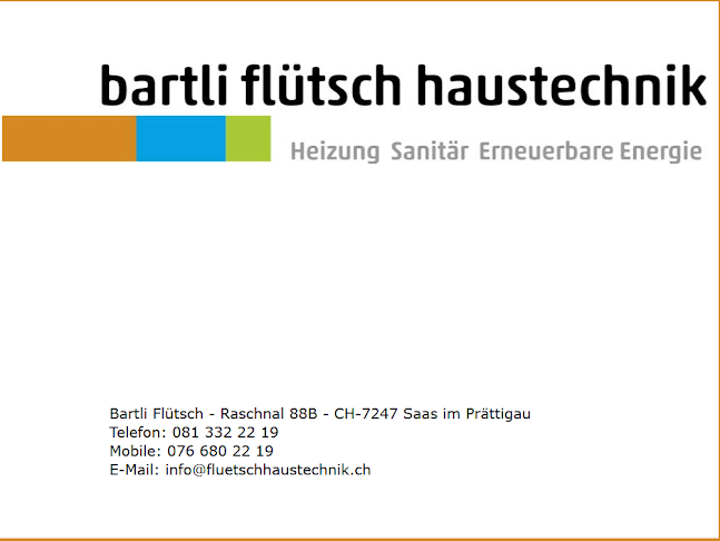 Rezensionen über Bartli Flütsch, Haustechnik in Chur - Klimaanlagenanbieter