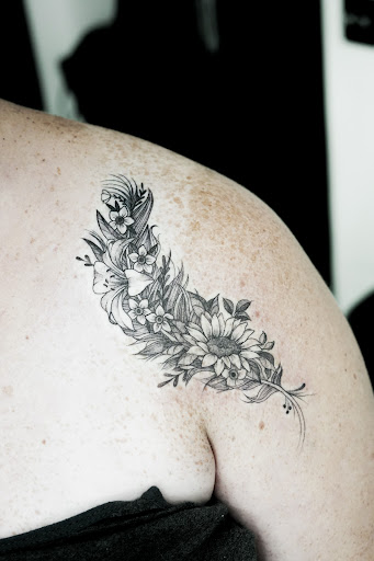 Explore machinist tattoo ideas, creative tattoo ideas in Logan, available at The White Wasp Tattoo Studio