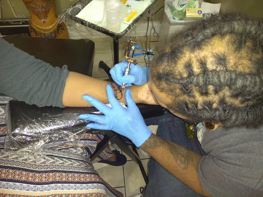 Explore tattoo ideas for passed loved ones, creative tattoo ideas in Atlanta, available at Iron Palm Tattoos & Body Piercing Atlanta