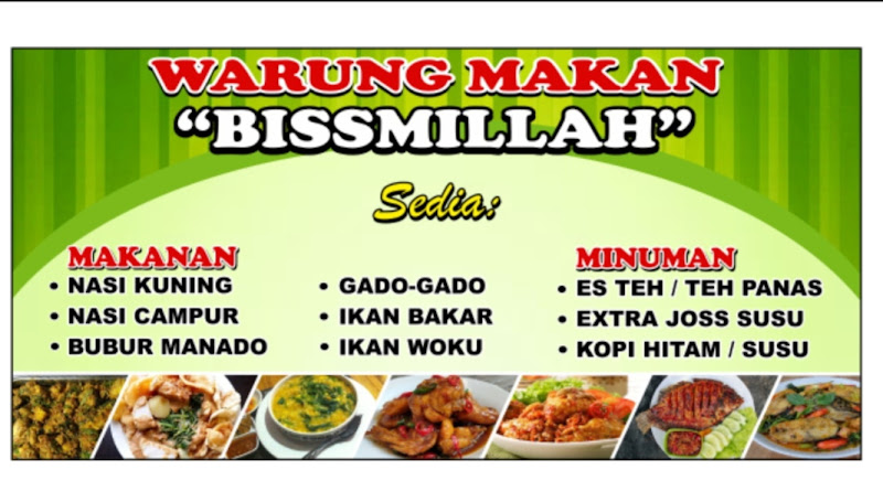 Warung makan ''Bismillah''