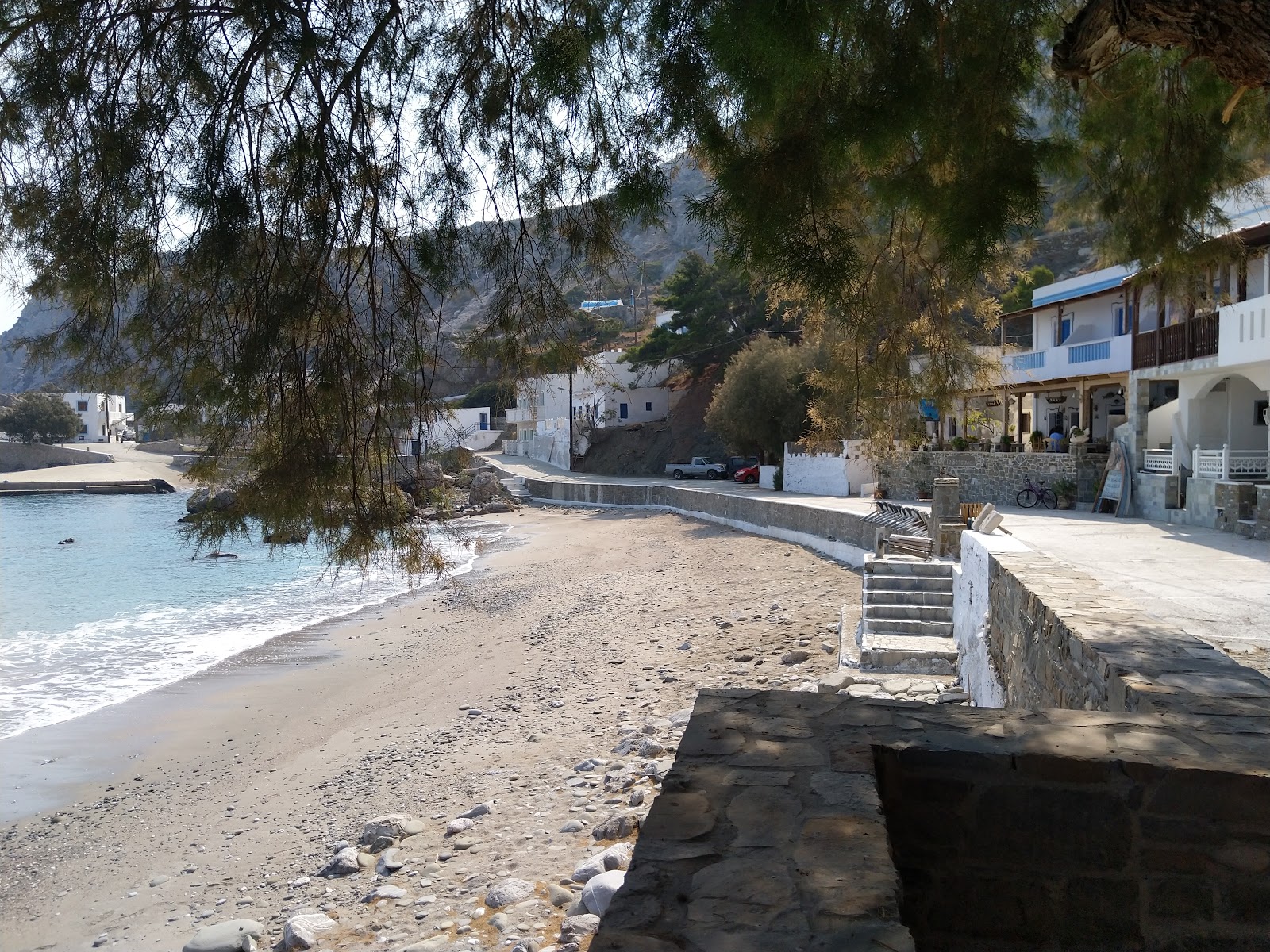 Agios Nikolaos beach'in fotoğrafı çok temiz temizlik seviyesi ile