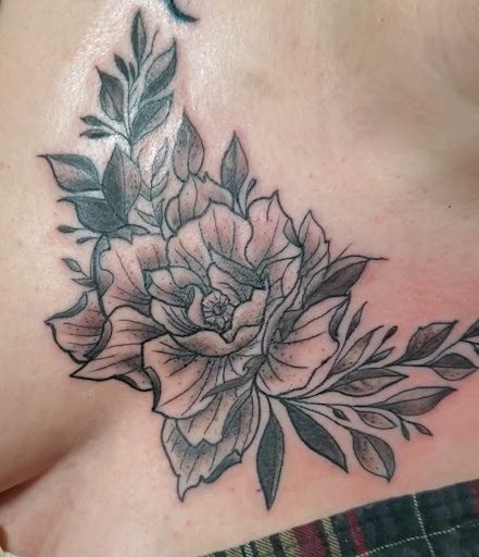 Explore arm filler tattoo ideas, creative tattoo ideas in Columbus, available at Lions Mane Tattoo and Piercing