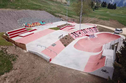 Skatepark des 2 Alpes à Les Deux Alpes