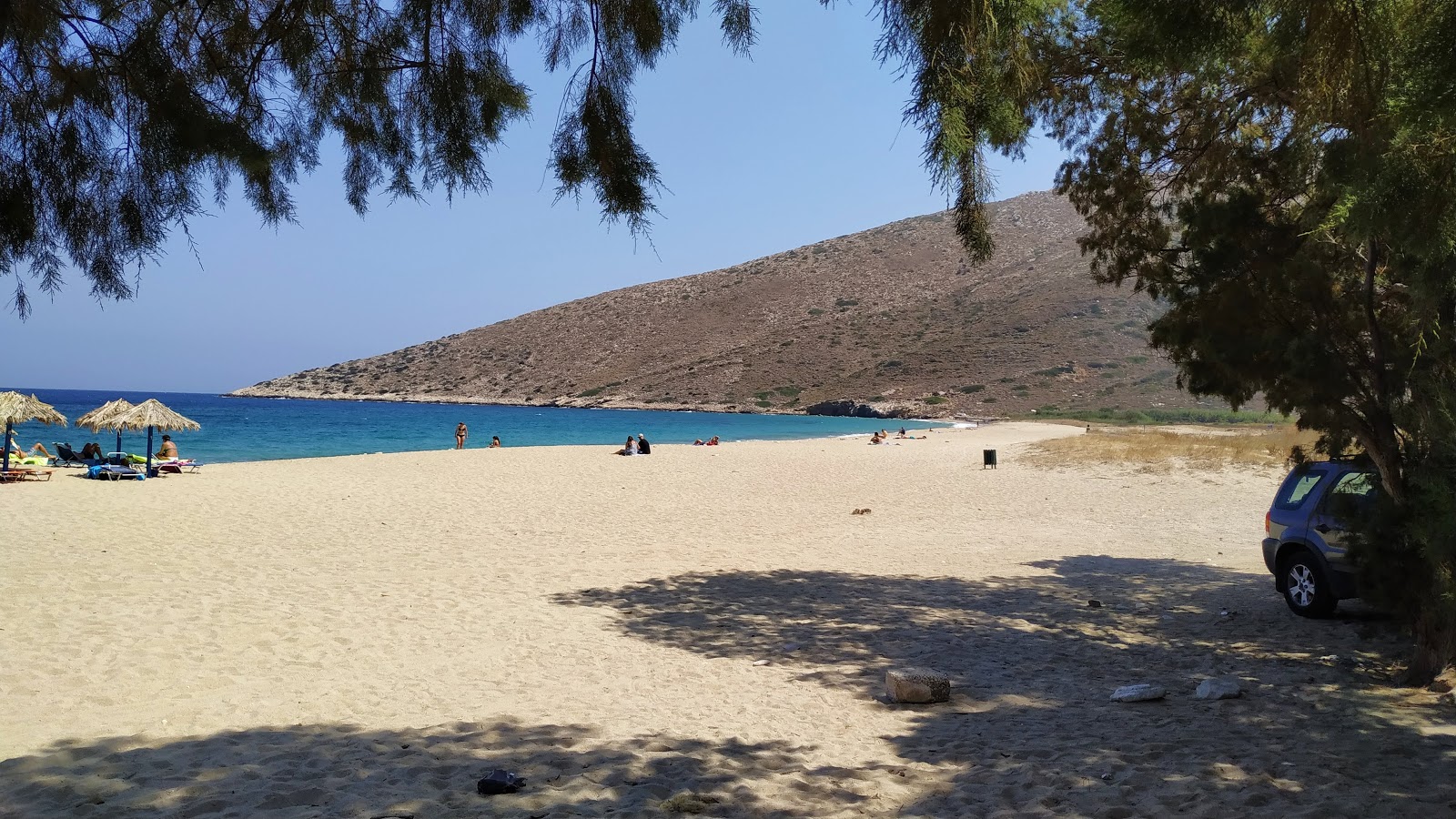 Photo of Ag. Theodoti beach located in natural area