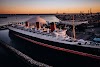 Queen Mary Logo, Long Beach, USA, Hotel