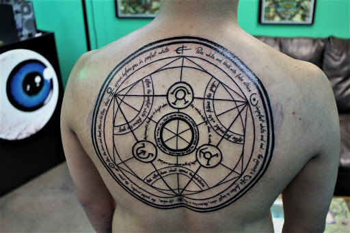 Explore outlaw tattoo ideas, creative tattoo ideas in Arlington, available at The Chosen One Ink