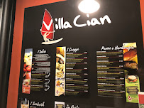 Carte du Ristorante Pizzeria Villa Cian à Nago-Torbole