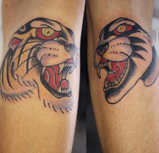 Explore bald head tattoo ideas, creative tattoo ideas in El Paso, available at Pumping Ink Tattoo Parlor