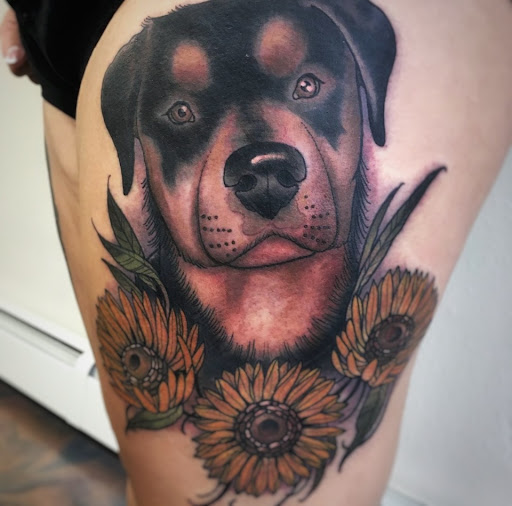 Explore group of 4 tattoo ideas, creative tattoo ideas in Anchorage, available at Ultra Violence Tattoo co.