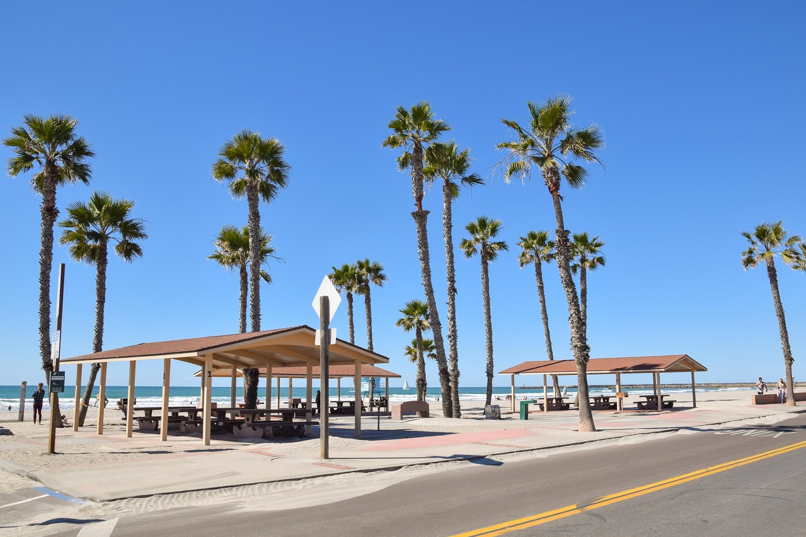 Photo of Oceanside Harbor beach and the settlement