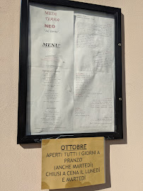 Menu / carte de Da Berto Mediterraneo à Cesenatico