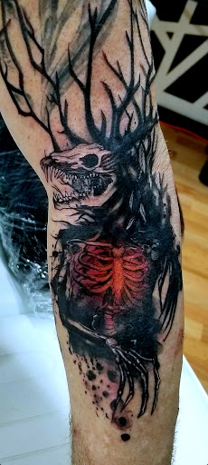 Explore costume ideas with tattoos, creative tattoo ideas in Benton, available at Spectrum Tattoo