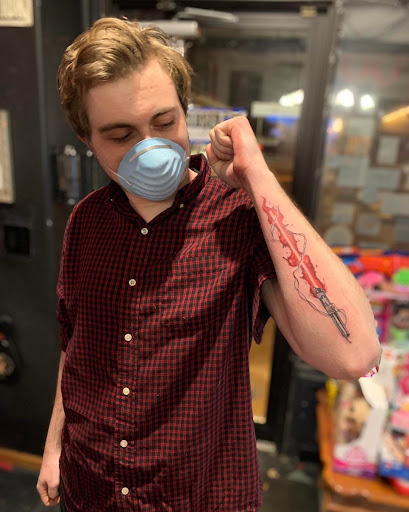 Explore half sleeve tattoo ideas for females, creative tattoo ideas in Green Bay, available at Darkside Tattoo By Jesse Skywalker