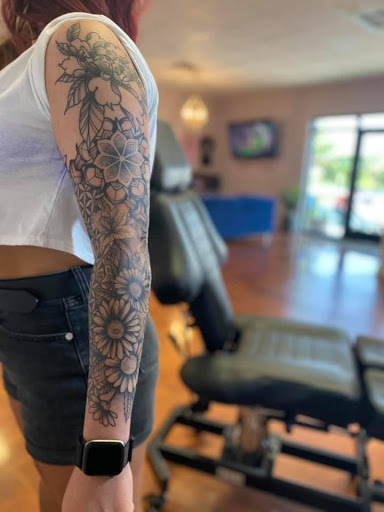 Explore couple hand tattoo ideas, creative tattoo ideas in Aledo, available at Elevated Tattoo & Piercing