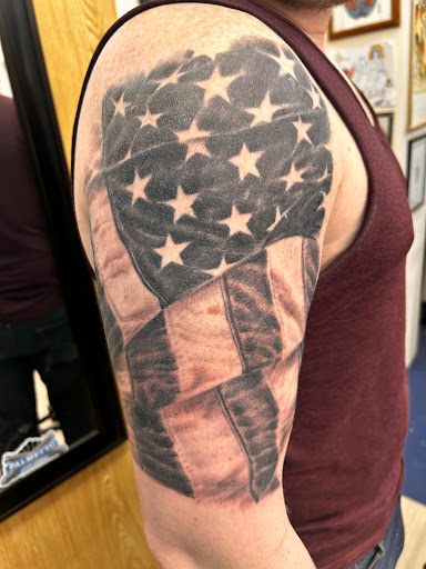 Explore psychedelic mushroom tattoo ideas, creative tattoo ideas in Enumclaw, available at Mount Peak Tattoo and Body Piercing