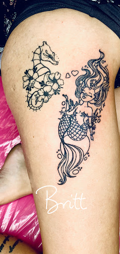 Find necklace tattoo ideas for your next unique tattoo in Lake City at Crooked Spines Tattoo Studio