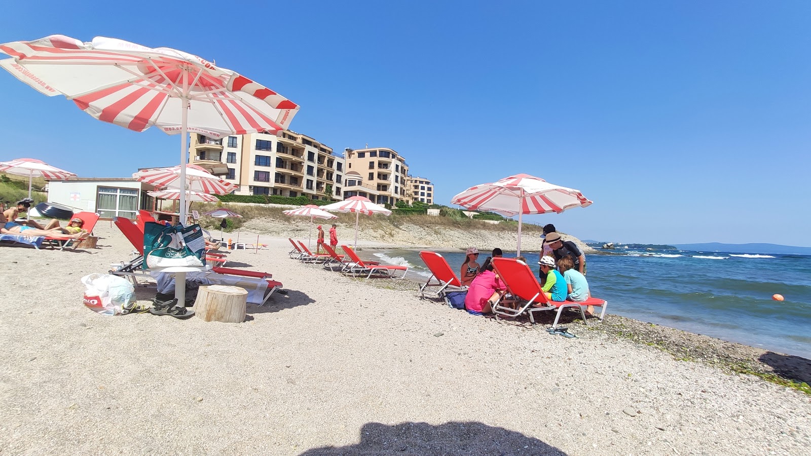 Foto von Mechata Dupka beach teilweise hotelbereich