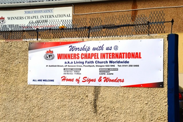 World Mission Agency; Winners Chapel International Glasgow