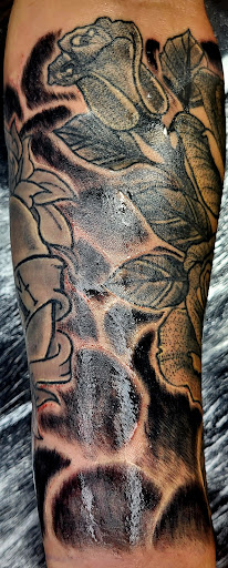 Explore open heart surgery tattoo ideas, creative tattoo ideas in Meridian, available at SK-Tattoo1