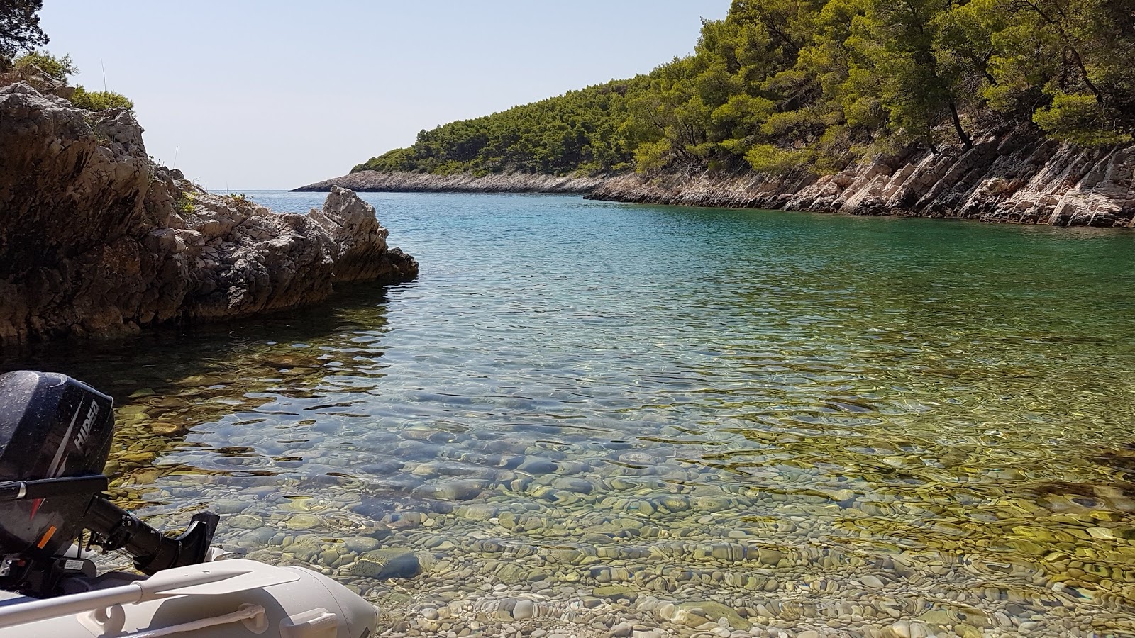 Photo de Paradiso beach avec micro baie