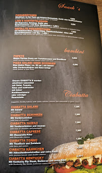 Menu du Pizzeria LIDO Lutherstadt Wittenberg à Wittenberg