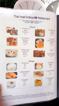 Thai Insel Imbiss & Restaurant à Pfullingen menu