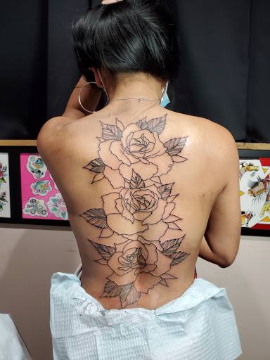 Explore bodybuilding tattoo ideas, creative tattoo ideas in Libertyville, available at Lucky Seven Tattoo