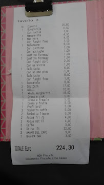 Pizza Family à Sala menu