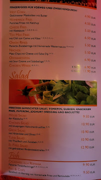 Zündstoff Edersee - Restaurant - Bikertreff - Western-Motel à Edertal menu