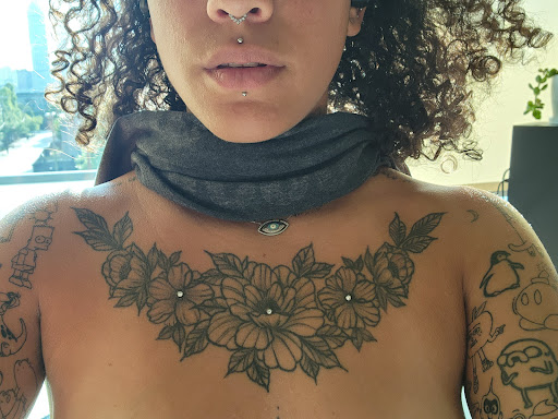 Explore spiritual tattoo ideas, creative tattoo ideas in Atlanta, available at Salamandra Piercing