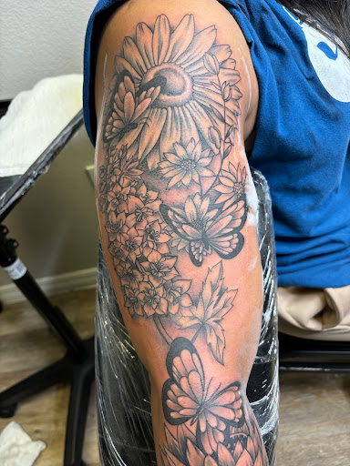 Explore tattoo ideas for nephew, creative tattoo ideas in Orlando, available at Fine Ink Studios Tattoos