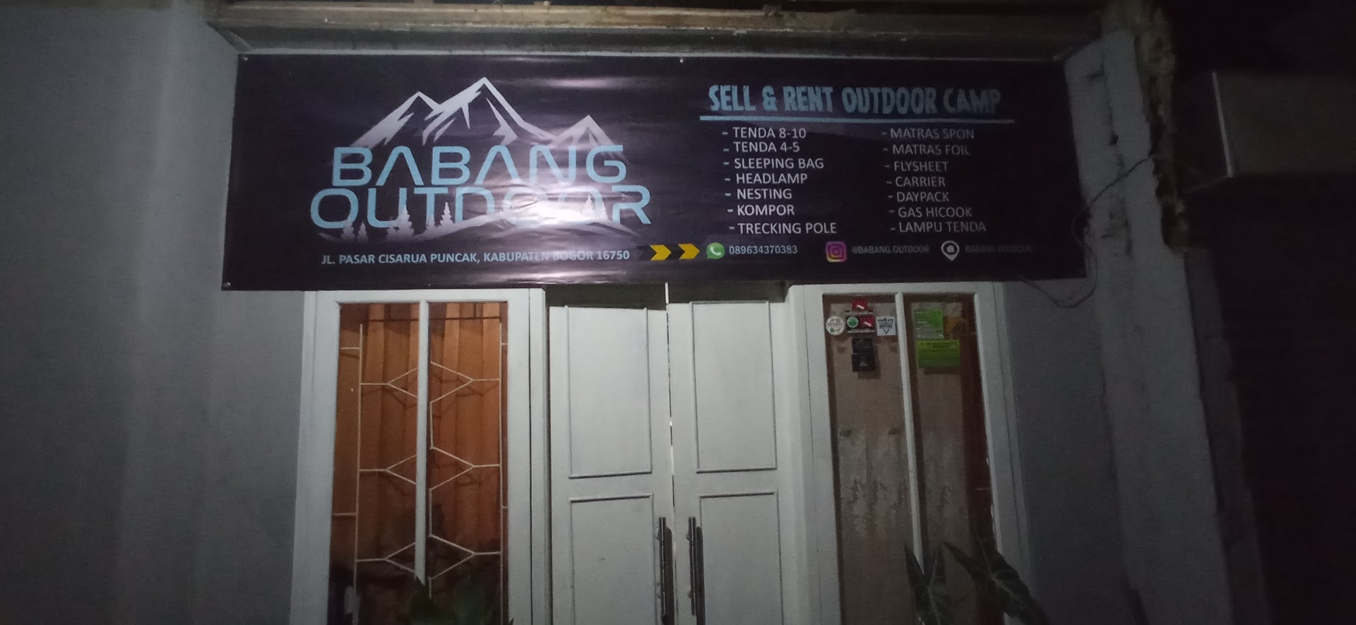 Gambar Sewa Tenda Camping Cisarua Puncak Bogor ( Babang.outdoor )