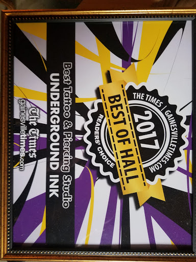 Tattoo Shop «Underground Ink», reviews and photos, 4316 Mundy Mill Rd, Oakwood, GA 30566, USA