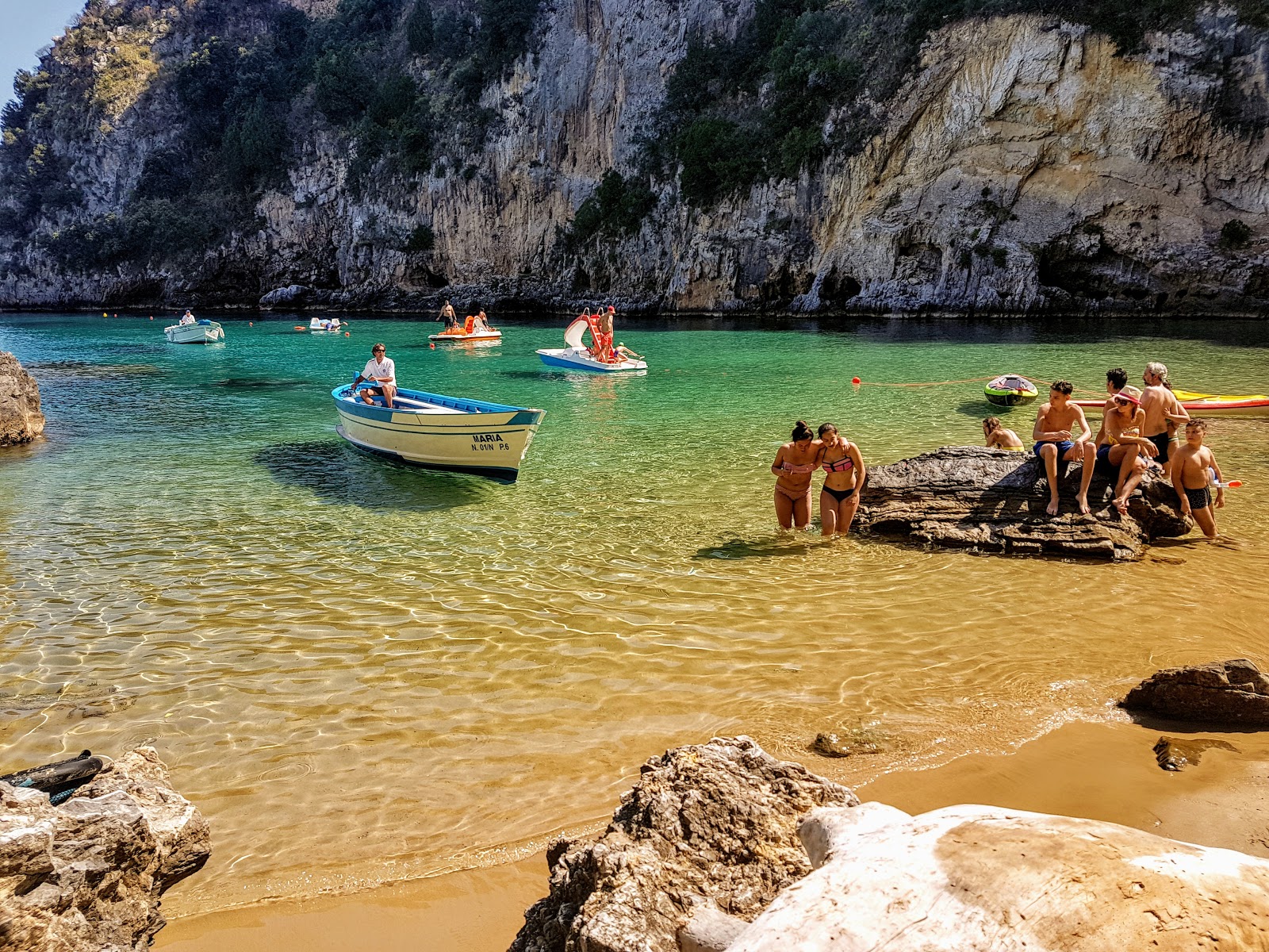 Foto de Spiaggia del Buon Dormire con parcialmente limpio nivel de limpieza