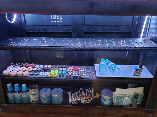 Explore cleavage tattoo ideas, creative tattoo ideas in College Station, available at Legacy Tattoo Lounge