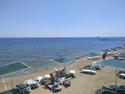 Foto van Beldibi beach en de nederzetting