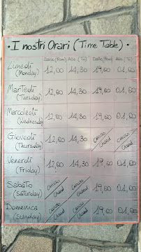 Menu / carte de Ristorante Pizzeria 2000 Di Bertazzoli Gilberto & C. Snc à Molinella