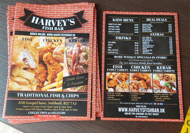 Harvey's Fish Bar - Birmingham