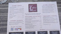 Restaurant Au Koïfhus à Colmar menu
