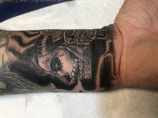 Explore astrology tattoo ideas, creative tattoo ideas in Los Angeles, available at City of Angels Tattoo