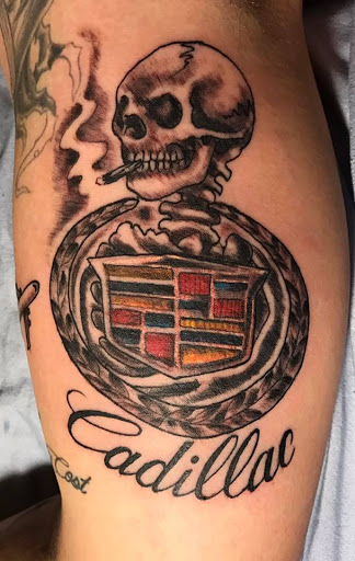 Explore dragon sleeve tattoo ideas, creative tattoo ideas in Miami Beach, available at Tattoos by Lou Miami - South Beach