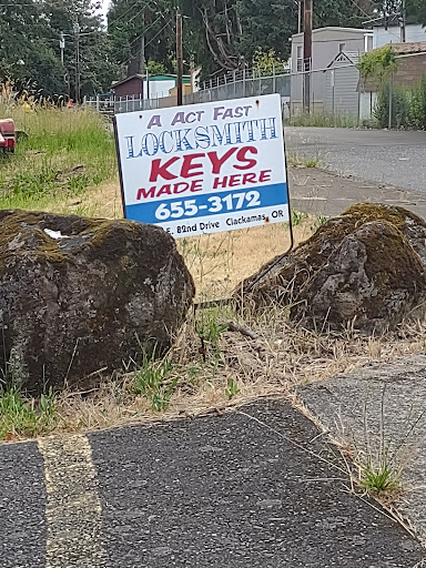 Locksmith «A Act Fast Locksmith», reviews and photos, 16621 SE 82nd Dr, Clackamas, OR 97015, USA