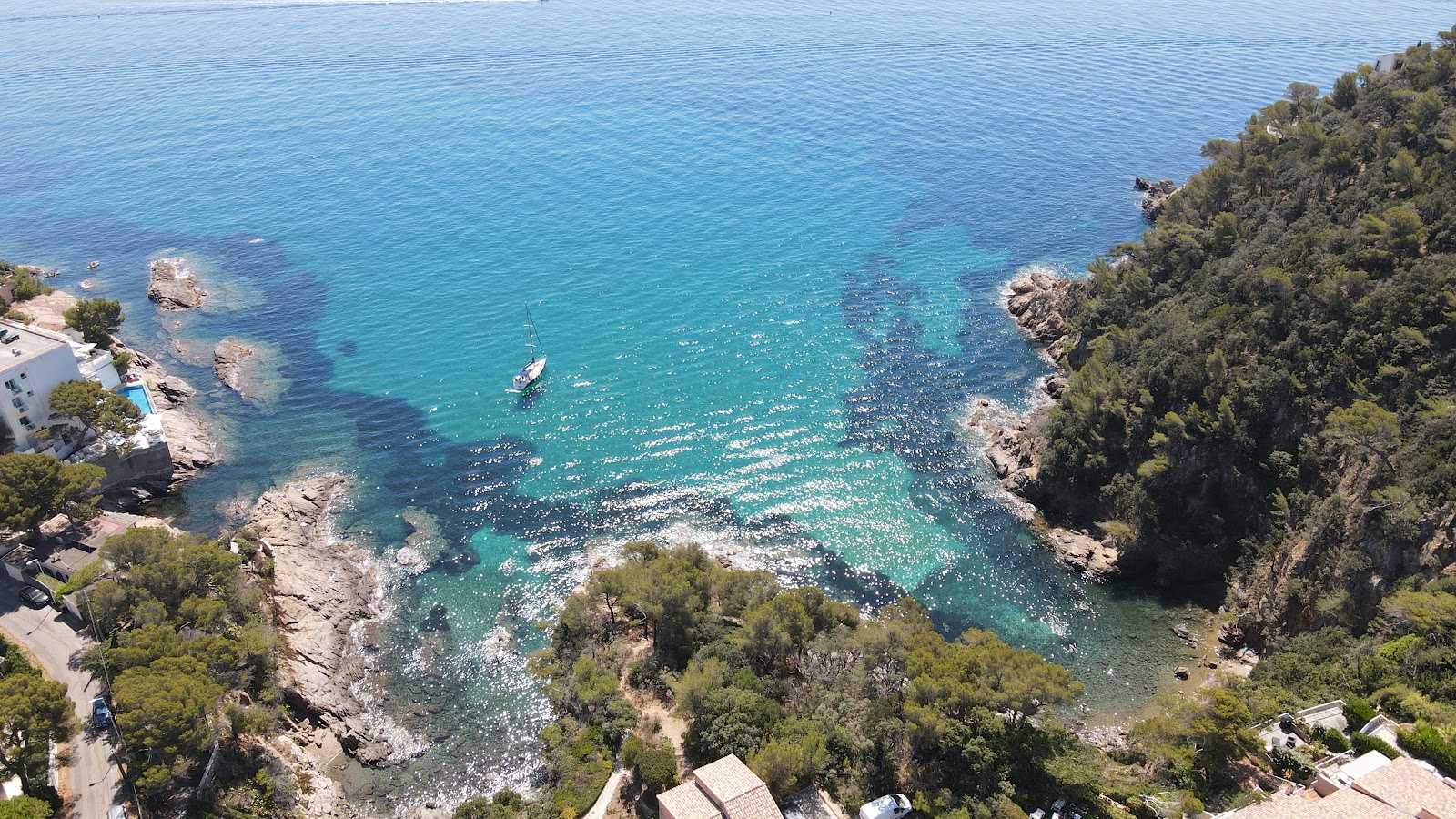 Calanque Plage'in fotoğrafı çok temiz temizlik seviyesi ile