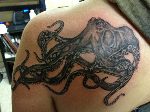 Explore shellback tattoo ideas, creative tattoo ideas in Nashville, available at Avenging Art Tattoo