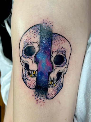 Explore metal tattoo ideas, creative tattoo ideas in Adrian, available at Good Life Tattoo Co.