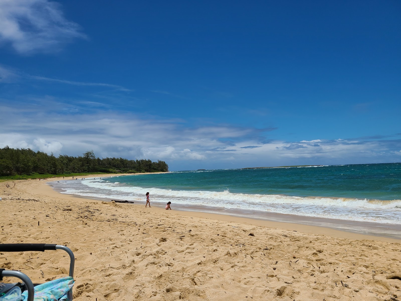 Photo of Hukilau Beach Park and the settlement