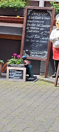 Restaurant Café Friends à Zell (le menu)